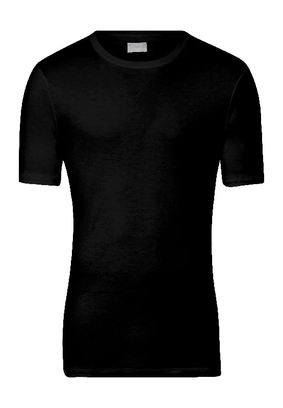 Sea Island Cotton Cotton Crew Neck T-Shirt | Black 73174-019 Tough Men's Tactical